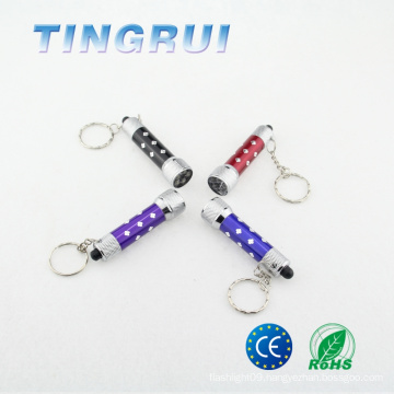 Factory Direct Best Promotional Led Torch Keyring